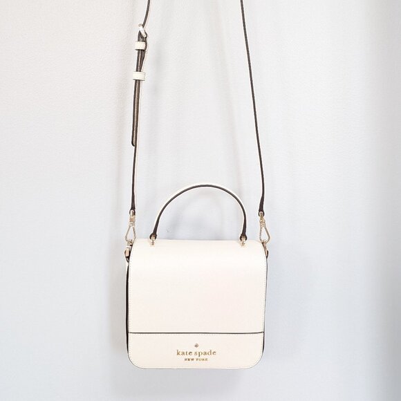 Kate Spade Staci Square Crossbody - Beige/Ivory - Picture 2 of 4